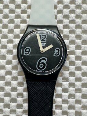 Swatch Watch Burn Inside GB219 Vintage 2003